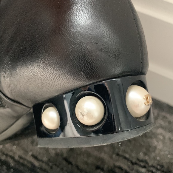 Chanel Pearl Booties - Picture 11 of 16